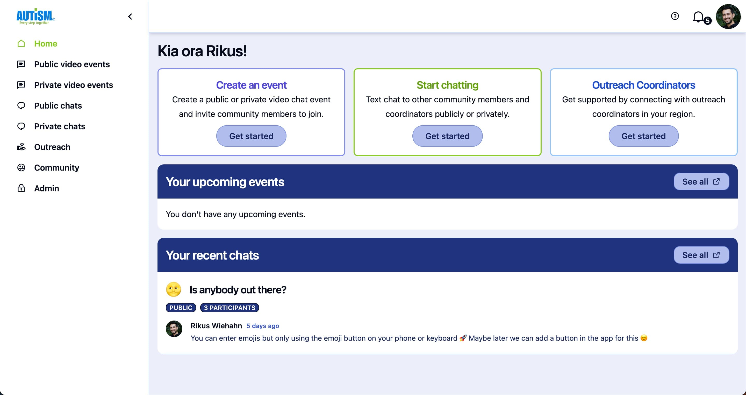 Autism Connect community platform