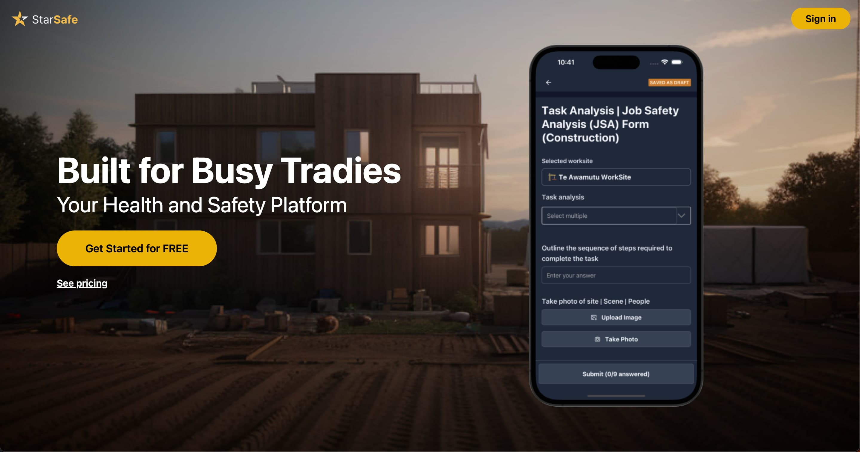 StarSafe health and safety platform
